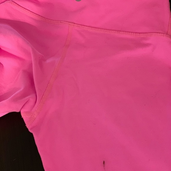 Light Pink Lulul Lemon Crop Leggings - Picture 2 of 2